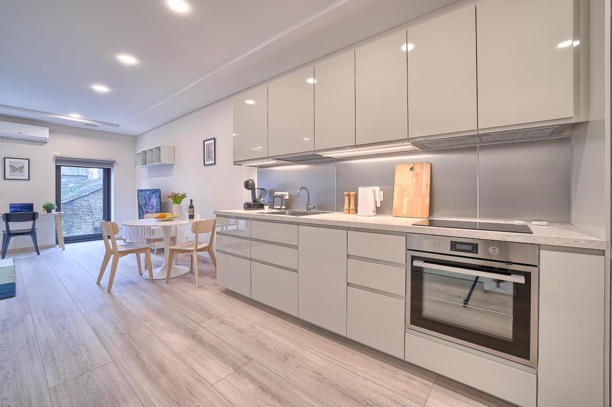 Business-Class Apartments 2 X Free Parking X Self Check In 24X7 فيلنيوس المظهر الخارجي الصورة